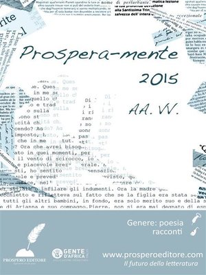 cover image of Prosperamente 2015